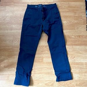 English Laundry Navy Pants lightly worn 32/32